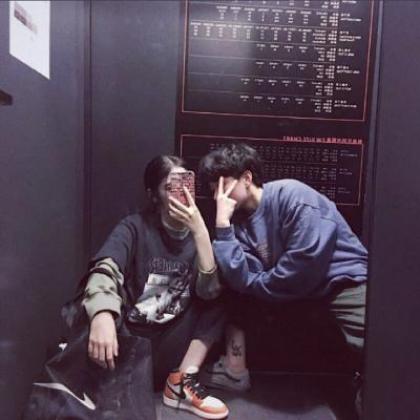 非主流个性情侣头像图片