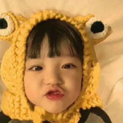 情侣头像可爱小孩一男一女两张 岁月你别伤害我爱的大美人