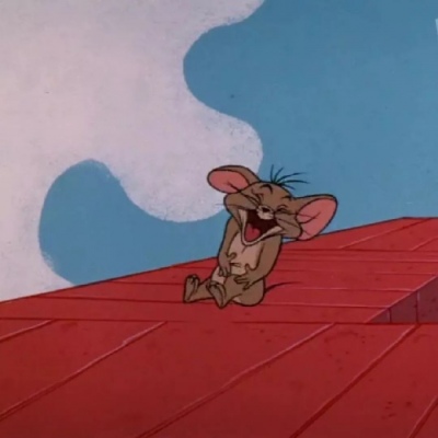 搞笑可爱猫和老鼠情头一左一右