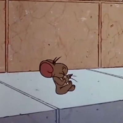 搞笑可爱猫和老鼠情头一左一右
