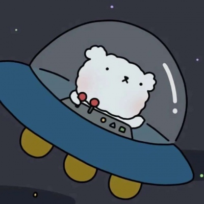 太空宇航员情侣头像