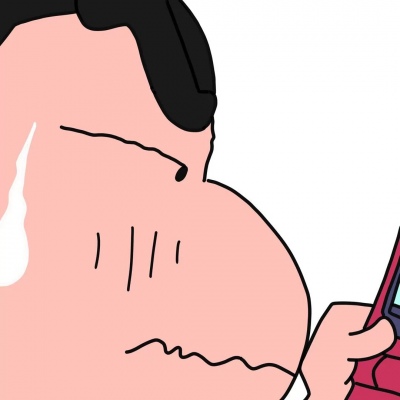 卡通头像情侣蜡笔小新