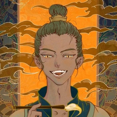 一组一男一女配对的古风情侣头像图片