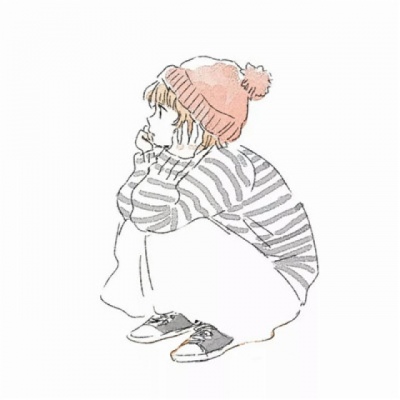 情侣微信手绘头像
