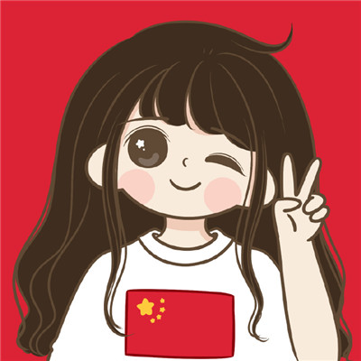 国庆中秋同庆卡通情侣头像 今日份双节的好运请签收