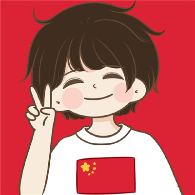 国庆中秋同庆卡通情侣头像 今日份双节的好运请签收