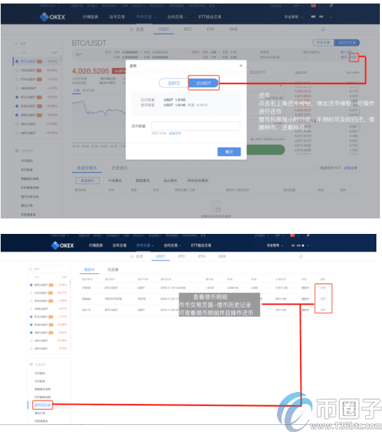 ok币币杠杆怎么玩？ok币币杠杆交易教程图解-第7张图片-欧意交易所