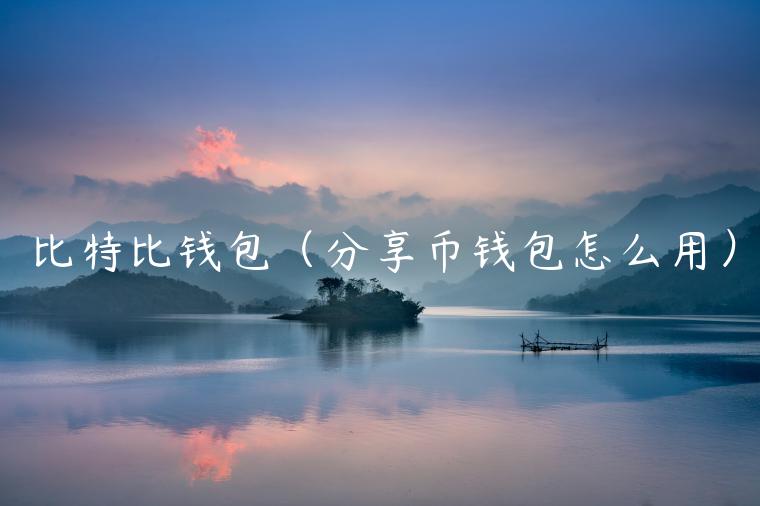 比特比钱包（分享币钱包怎么用）-第1张图片-欧意交易所