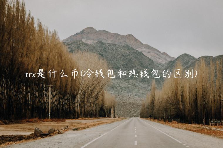 tr是什么币 - 冷钱包和热钱包的区别-第1张图片-欧意交易所