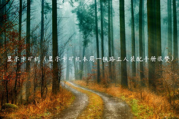 显示卡矿机（显示卡矿机本周一铁路工人装配手册很赞）-第1张图片-欧意交易所