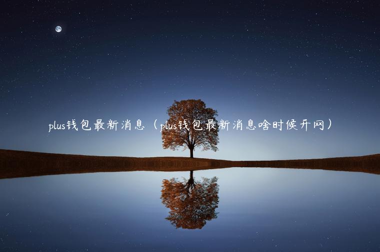 plus钱包最新消息（plus钱包最新消息啥时候开网）-第1张图片-欧意交易所