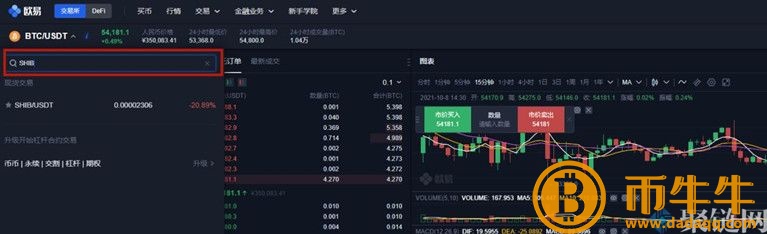 如何买卖柴犬币，shib柴犬币购买交易教程-第4张图片-欧意交易所