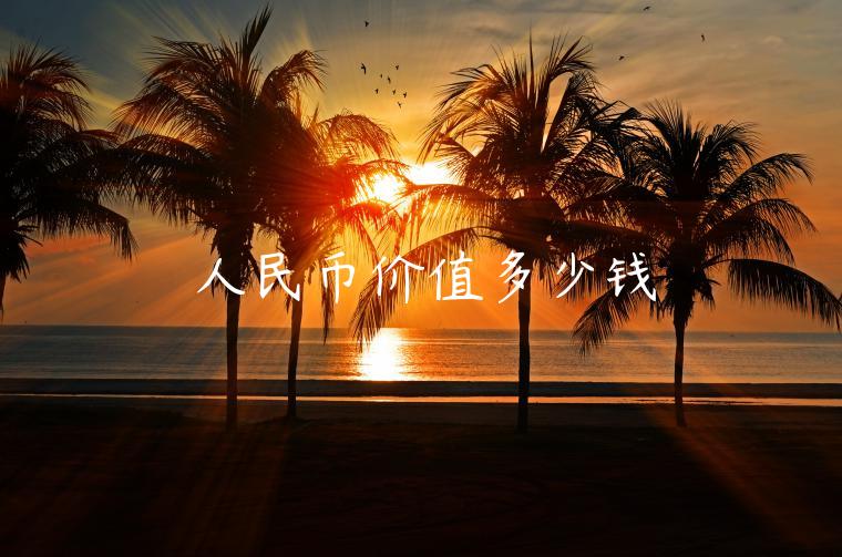 人民币价值多少钱-第1张图片-欧意交易所