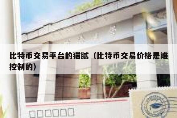 比特币交易平台的猫腻（比特币交易价格是谁控制的）-第1张图片-欧意交易所