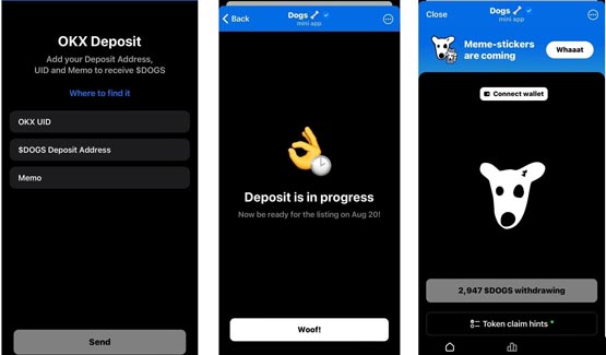 黑白狗币DOGS开启空投！8/20上架币安、Bybit、Bitget现货交易