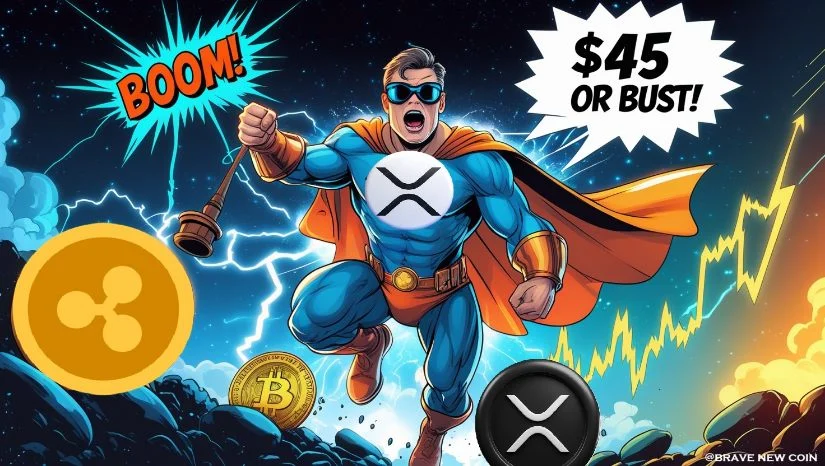 XRP（XRP）价格预测：Ripple Labs的诉讼赢得胜利，Spark Spake to Breakout Rally升至45美元