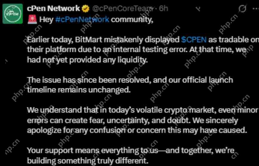 cPen Network 上市价格在发布前泄露：0.001 美元合理吗？