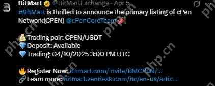 cPen Network 上市价格在发布前泄露：0.001 美元合理吗？
