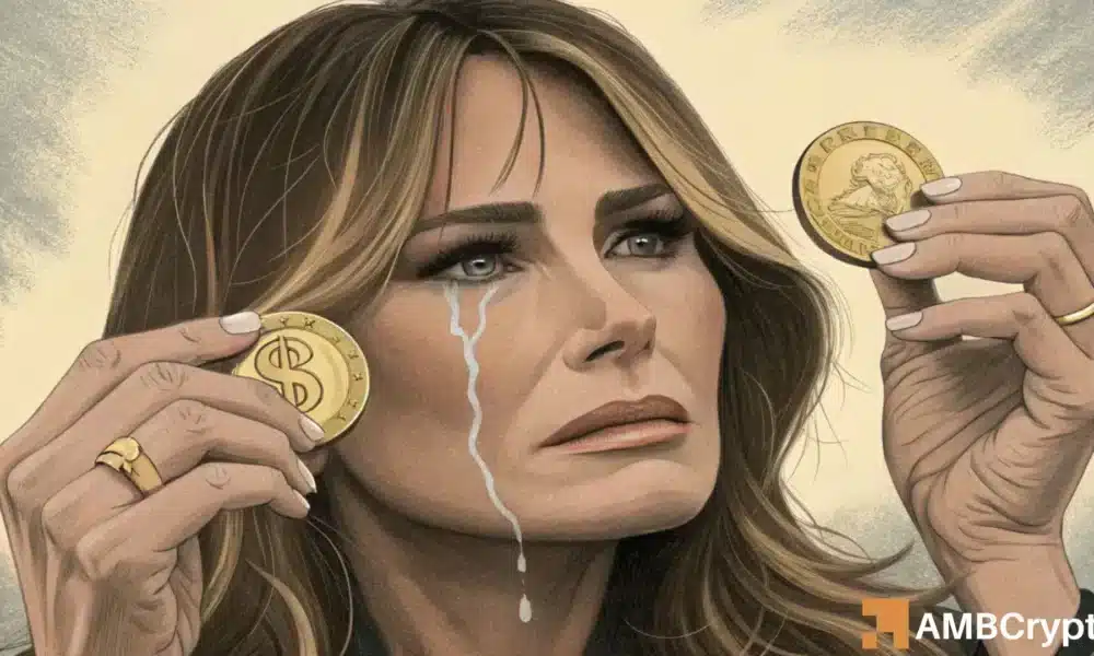 Melania Meme [Melania]仍然是表现最不佳的令牌之一