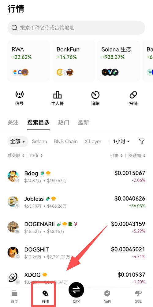 币安 DEX使用教学