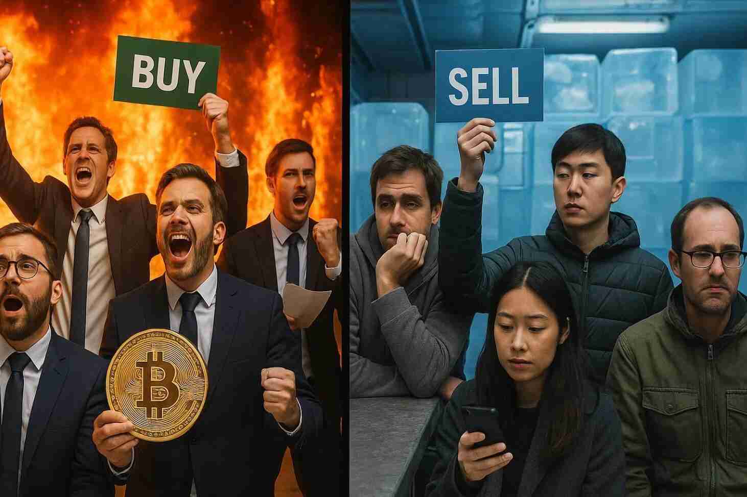 机构资金疯买比特币，但散户情绪却反应冷淡