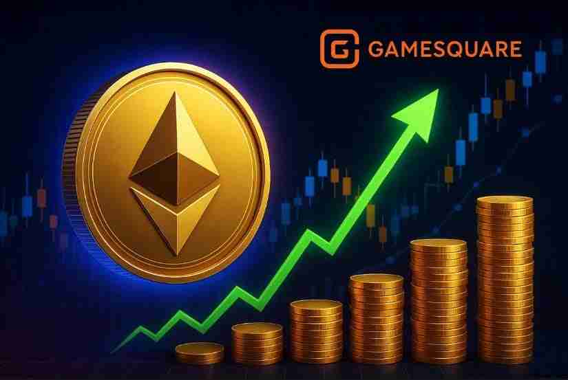 ERC-20 代币与以太坊金库：GameSquare 的大胆举措