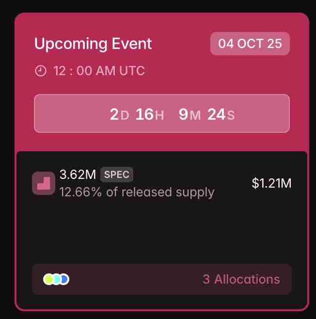 什么是代币解锁（Token Unlocks）？2025年10月热门代币解锁预警与分析