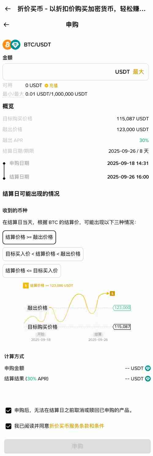 币安折价买币教学:如何申购折价买币产品?(APP/Web端)