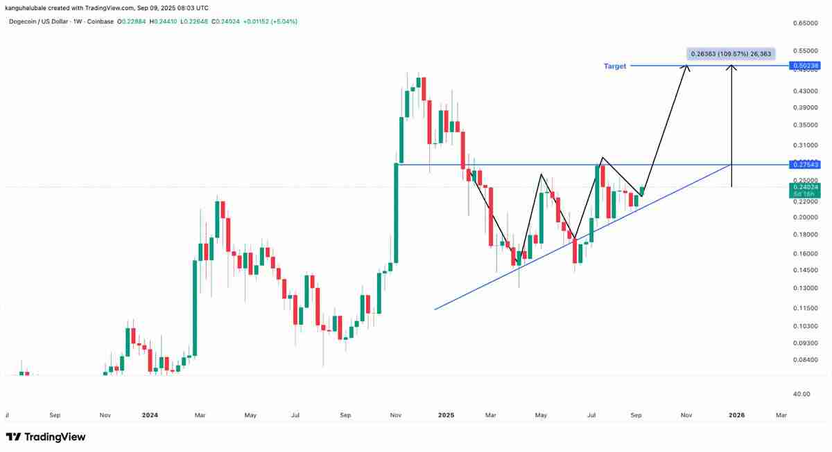 狗狗币ETF获批后，DOGE币能突破1美元吗？