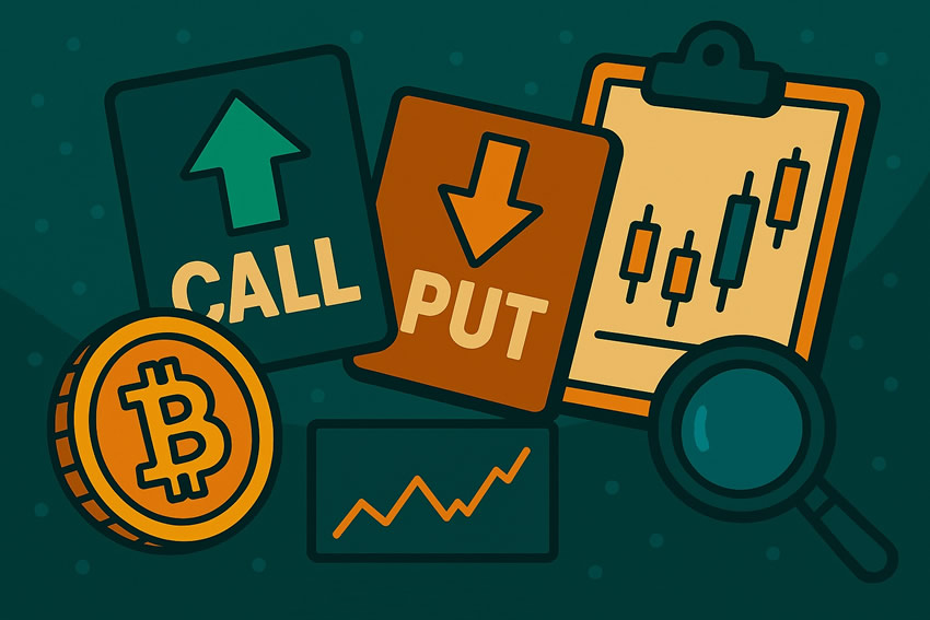 加密货币期权基础（看涨/看跌）：适合新手的保守用法