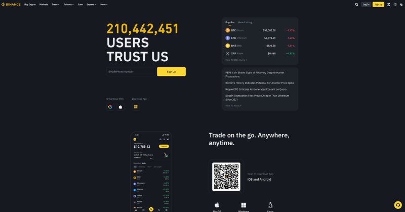 2026最受欢迎加密货币交易所