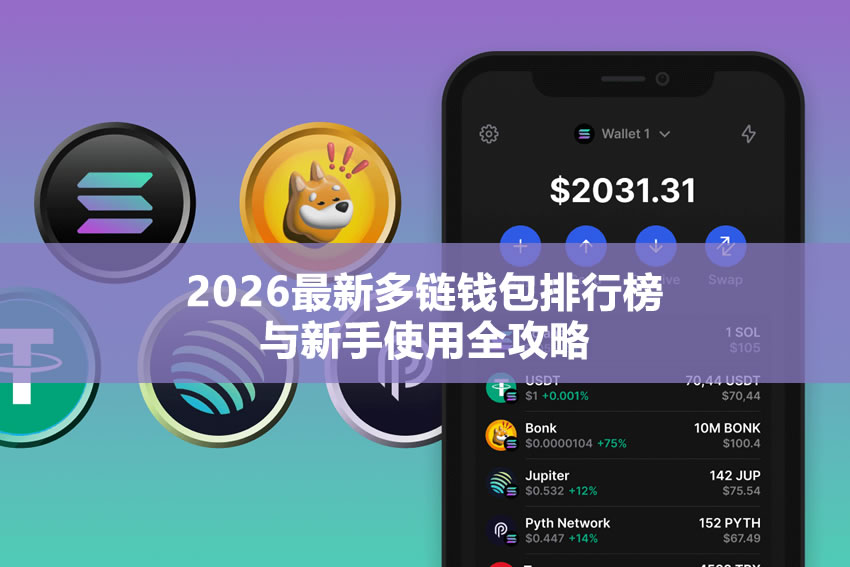 2026最新多链钱包排行榜与新手使用全攻略