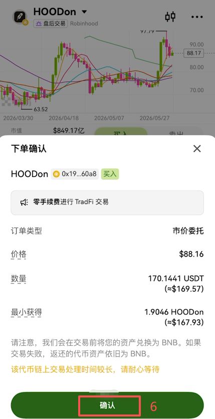 怎么用USDT购买HOOD代币？_图3