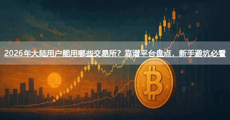 2026年大陆用户能用哪些交易所?靠谱平台盘点,新手避坑必看